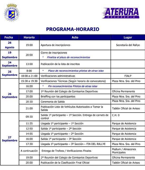 Programa-Horario34Rallye